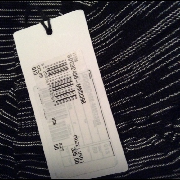 M Missoni Black & White Wool Blend Pants - Picture 4 of 5